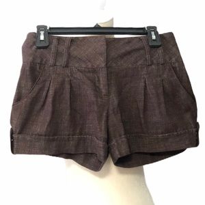 Takara Shorts Size 5 Color Brown Maroon